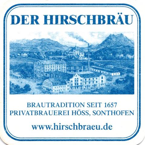 sonthofen oa-by hirsch quad 2-3b (185-der hirschbräu-schwarzblau) 